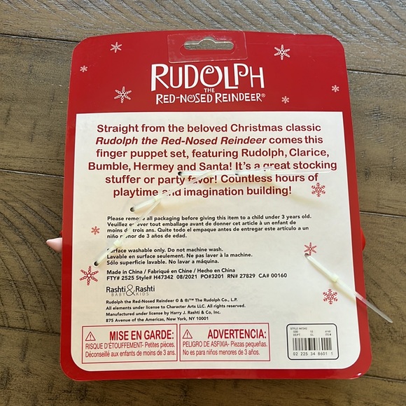 New adorable Rudolph puppets - Picture 2 of 4
